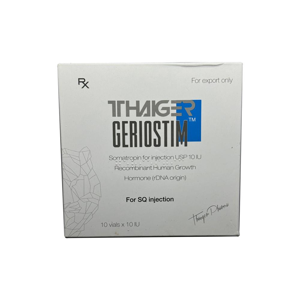 THAIGER PHARMA GERIOSTIM 100IU, HGH SOMATROPIN