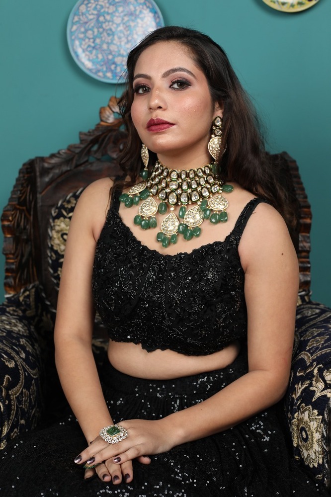 Big Polki Bridal Set