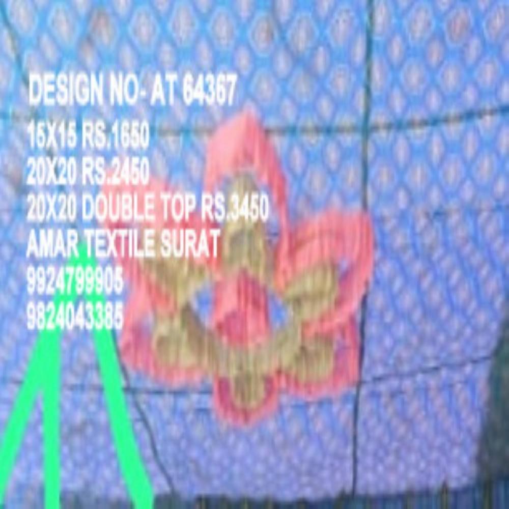 Multicolored Tent Ceiling Design