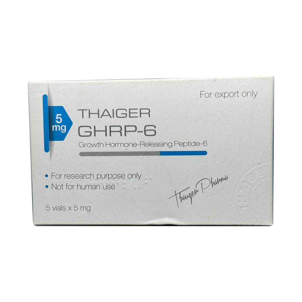 THAIGER PHARMA GHRP6, 5MG X 5 VIALS