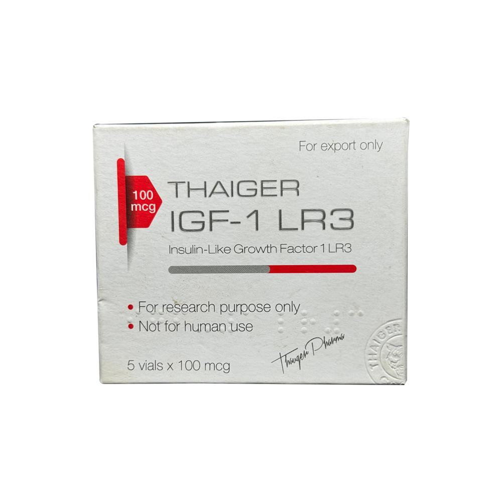 THAIGER PHARMA IGF-1LR3, 100MCG X 5 VIALS