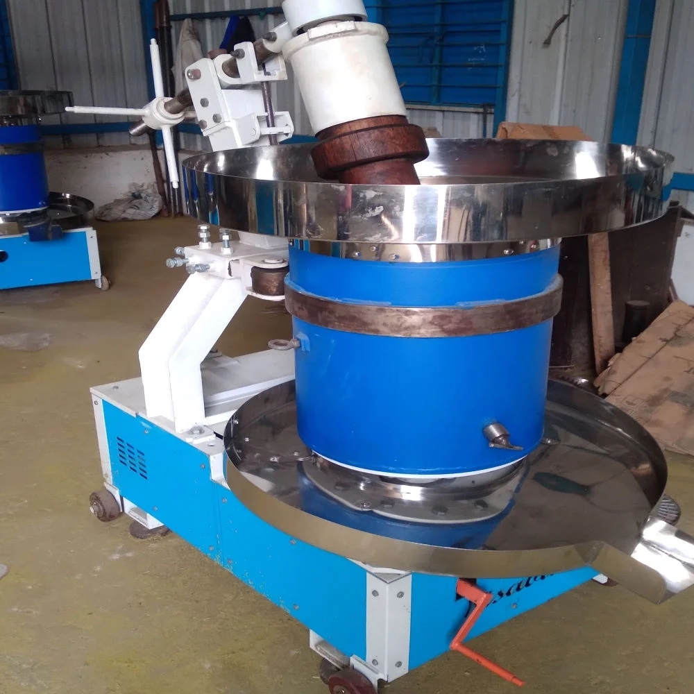 Semi Automatic Wooden Cold Press Oil Machine