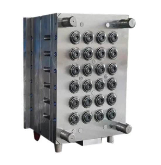 Plastic Cap Mould - Steel Material, Silver Color | Industrial Usage, Optimal Shaping Mode