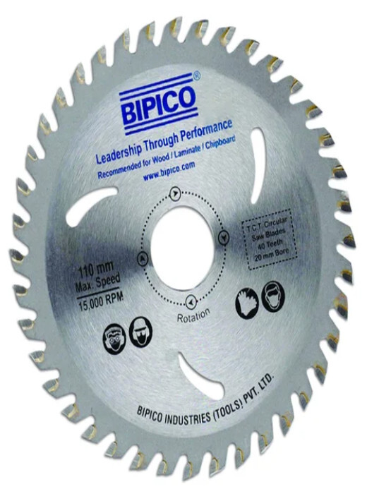 Bipico Tct Circular Saw - Mild Steel, 14 Inch Diameter | Powder Coated, Manual Operation, Precision Metal Cutting Tool