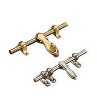 Look Brass Aldrops - Solid Brass, 6-12 Inch, Brass Golden | Mirror Polished, Lacquer Coated, Anti-corrosive, Padlock Compatible