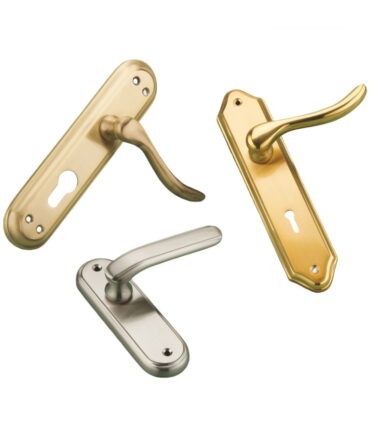Small Mavi Brass Mortice Handles