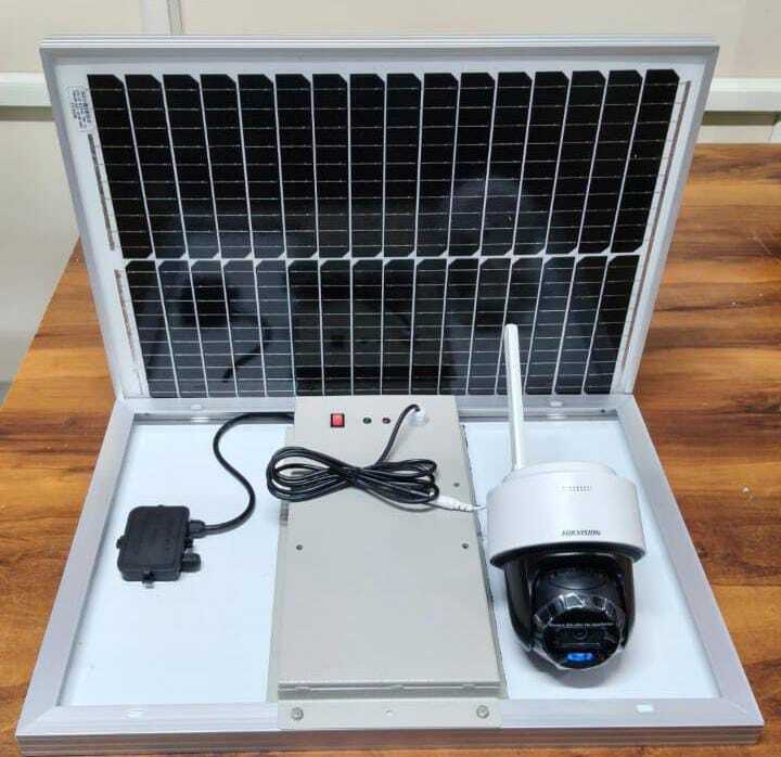 Solar CCTV Camera with 2-Day Backup & 360A  Rotation