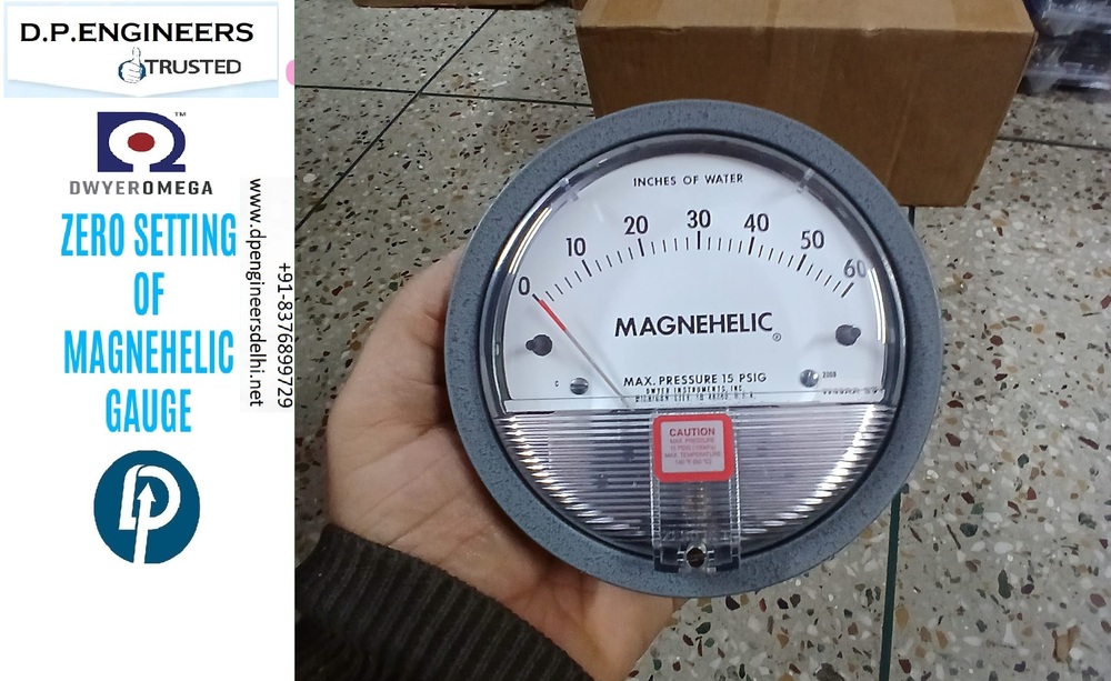 MAGNEHELIC - DIFFERENTIAL PRESSURE GAUGE CONTACT US Silver Industrial Estate Daman
