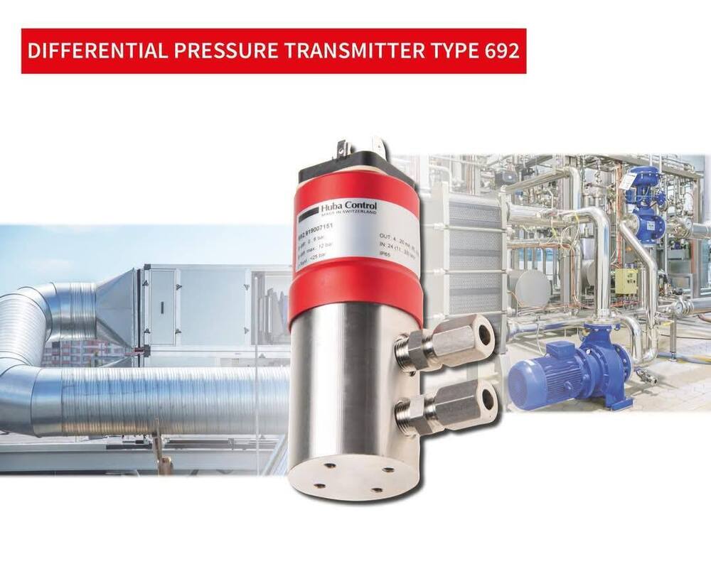 Huba ! Control 692 Differential Pressure Transmitter
