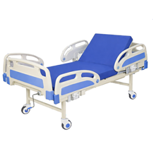 FUR-134 Semi Fowler Bed With Abs Panels, Abs Side Railings,wheels And Mattress