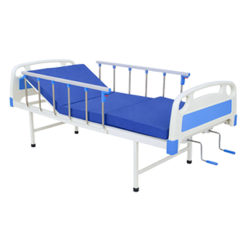 FUR-141 Full Fowler Bed With Abs Panels, Aluminium Side Railings And Mattress
