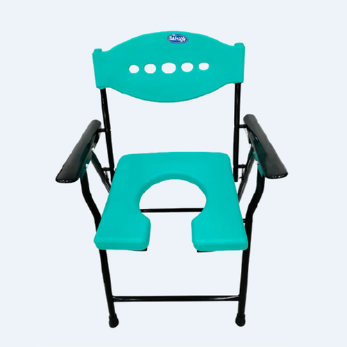 CC-002 Green Color Commode Chair