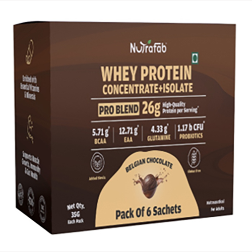 Nutrafab Whey Protein Pro Blend (Concentrate + Isolate)