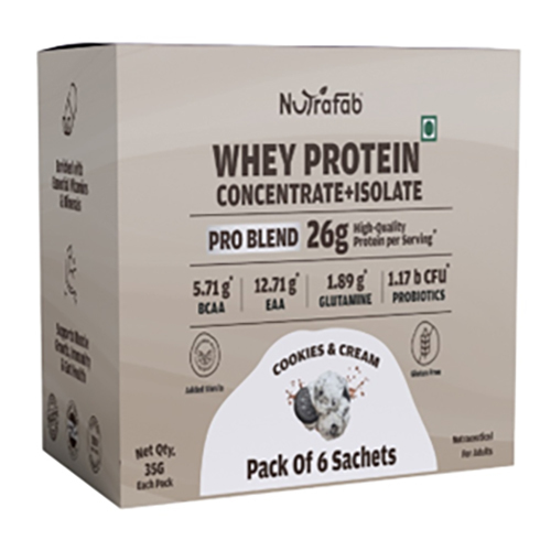 Nutrafab Whey Protein Pro Blend A   Concentrate + Isolate - Best Before: See Pack