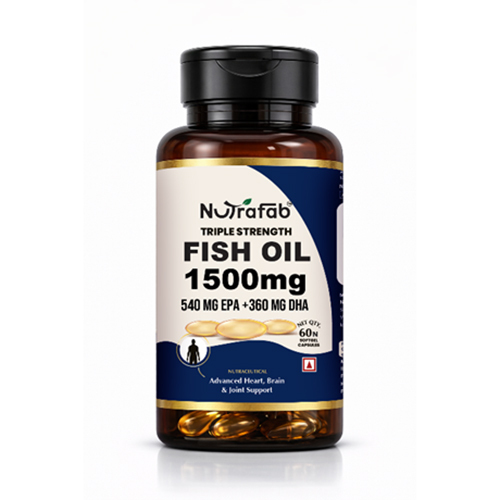 Nutrafab Triple Strength Fish Oil 1500 mg