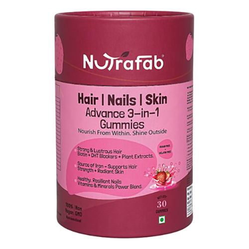 Nutrafab Hair - Nails - Skin Advance 3-in-1 Gummies