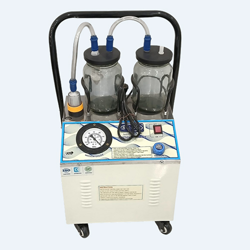 SUC-011 Suction Machine 1-4 Hp Electric Aluminium Motor With Glass Jar
