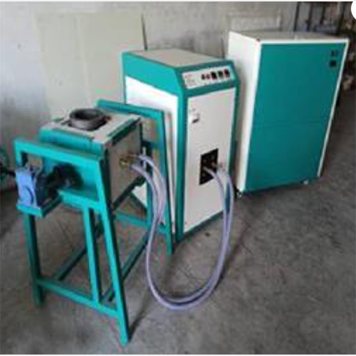 Induction silver melting furnace 25 kg