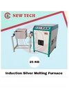 Induction silver melting furnace 25 kg