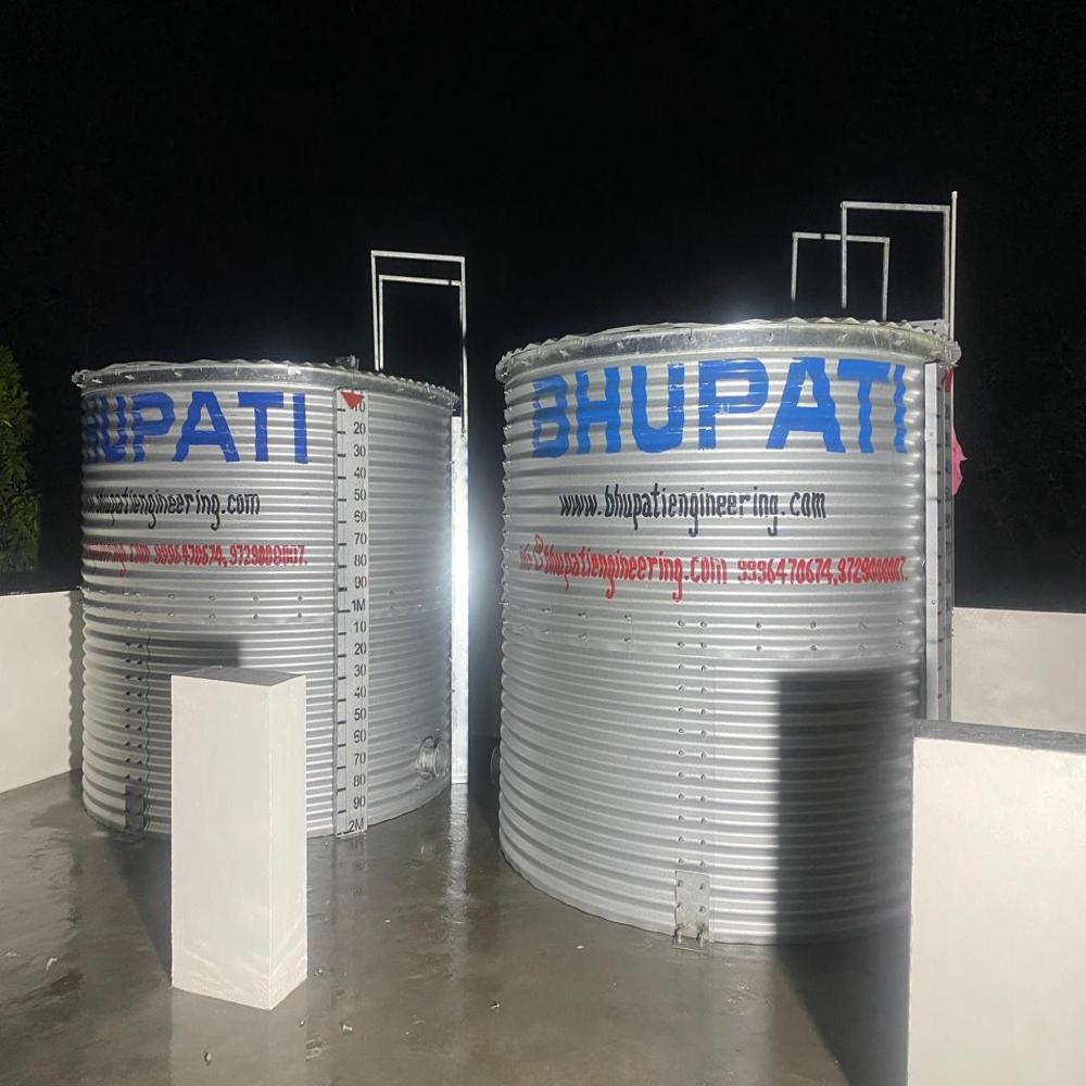 5000 Ltr. Zincalume Overhead Water Tank - Color: As Per Requirement Grade
