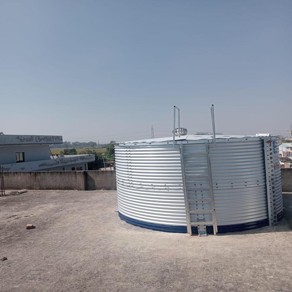 5000 Ltr. Zincalume Overhead Water Tank 