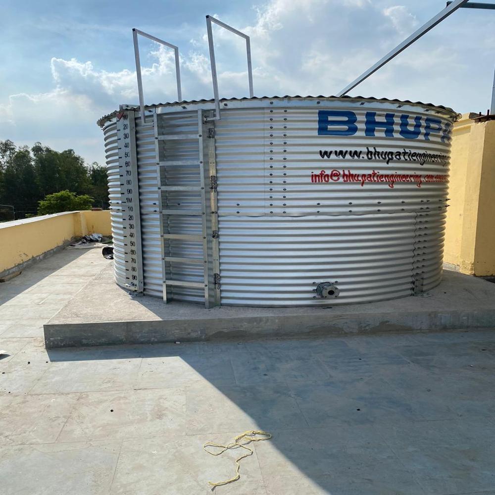 5000 Ltr. Zincalume Overhead Water Tank 