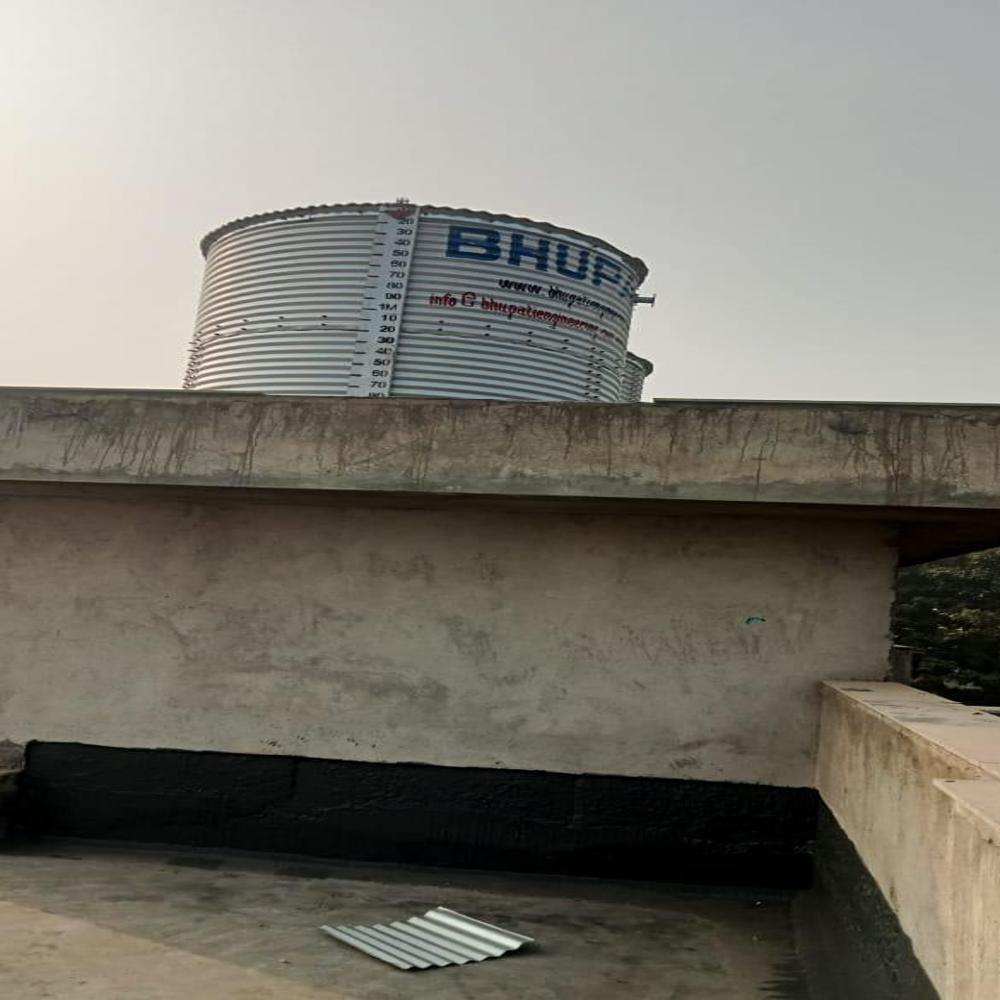 5000 Ltr. Zincalume Overhead Water Tank 