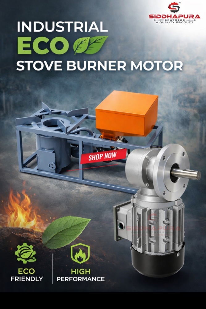 Industrial Stove Burner Motor