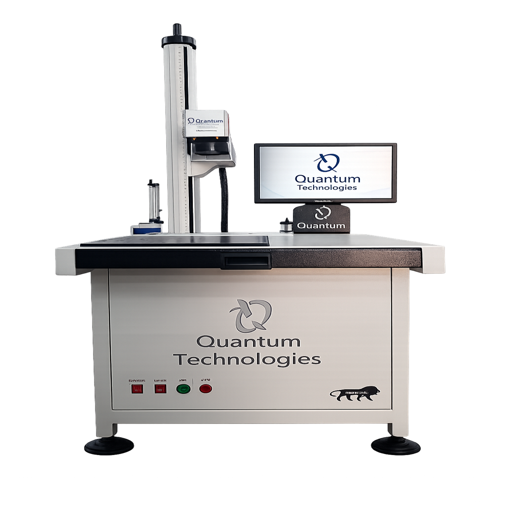 80W Fiber Laser Marking And Engraving Machine