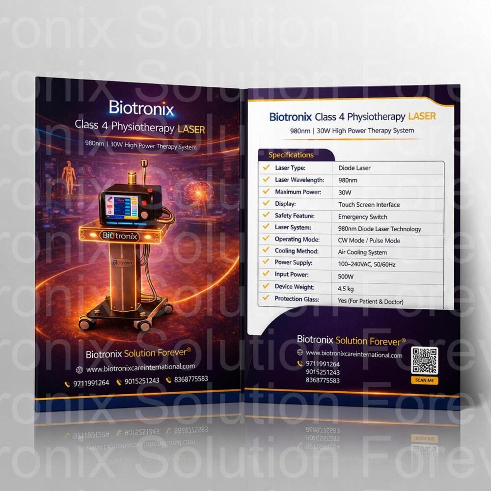 High Power Class 4 Laser Therapy Device for Muscle Injury Treatment