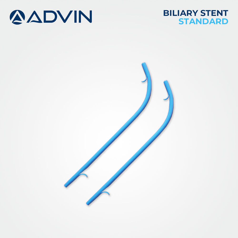 Biliary Stent Standard - Medical-grade Plastic | Single Use Only, Optimized For Biliary & Pancreatic Duct Patency