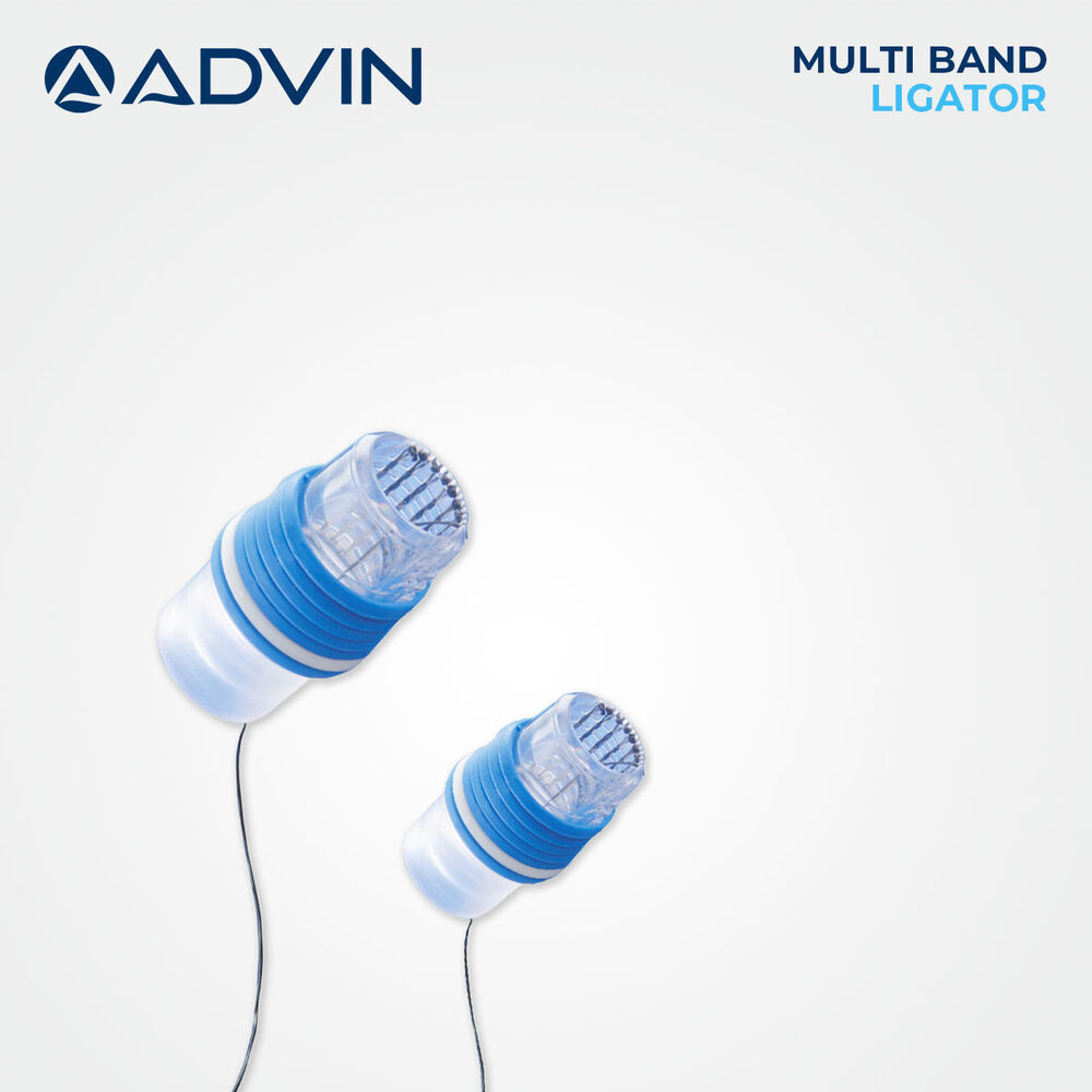 Multi Band Ligator Advin - Customizable 5 Or 7 Band Configuration | Advanced Barrel Design With 6 Loaded Bands For Esophageal Varice Ligation