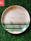 12 Inch Melamine Plate Thali - Color: Customized