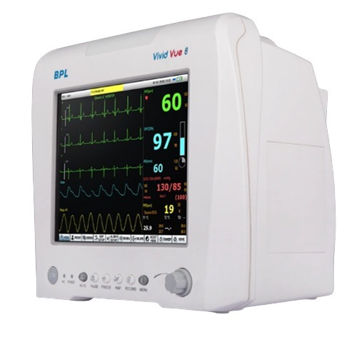 BPL Medical Technologies Vivid Vue 8 Patient Monitor With ECG
