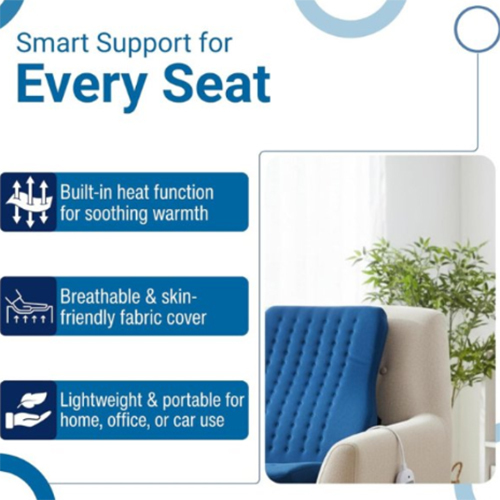 Medikart Premium Heating Back Support Cushion