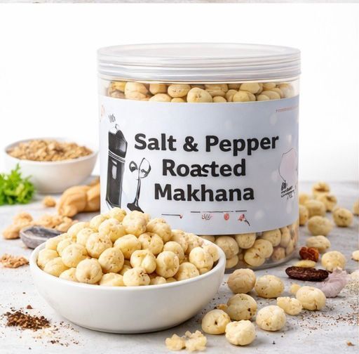 Salt And Pepper Makhana