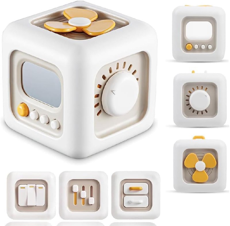 6 in 1 Activity Cube for Toddlers