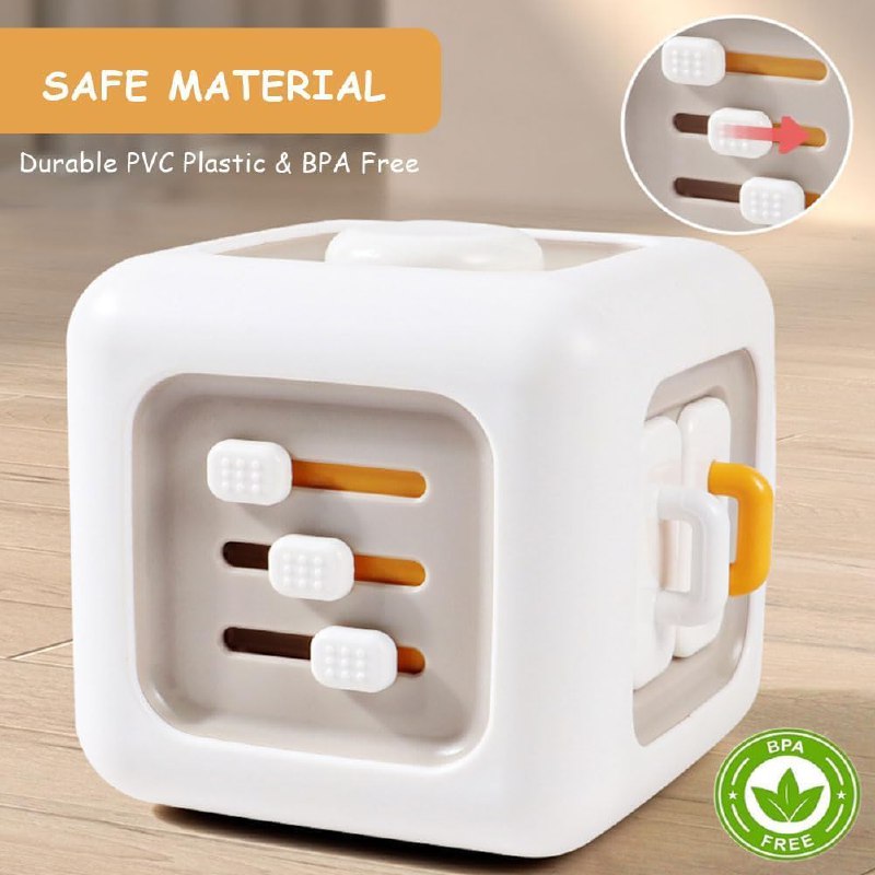 6 in 1 Activity Cube for Toddlers