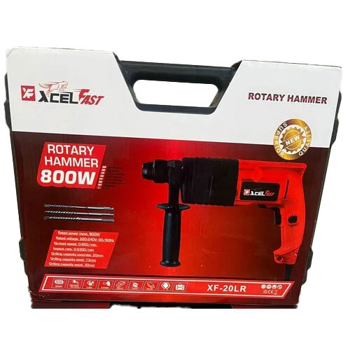 Rotary Hammer Drill 20Mm - Rated Input Power: 800W