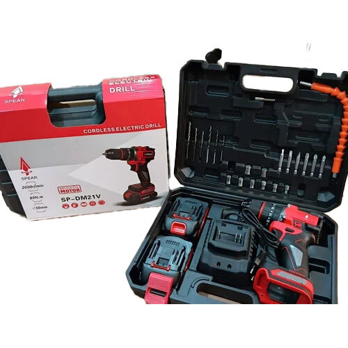Cordless Screwdriver With Kit 21V - Application: Screwing And Unscrewing Fasteners
