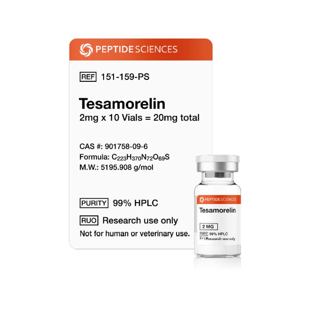 PEPTIDE SCIENCE TESAMORELIN 2 MG X 10 VIALS