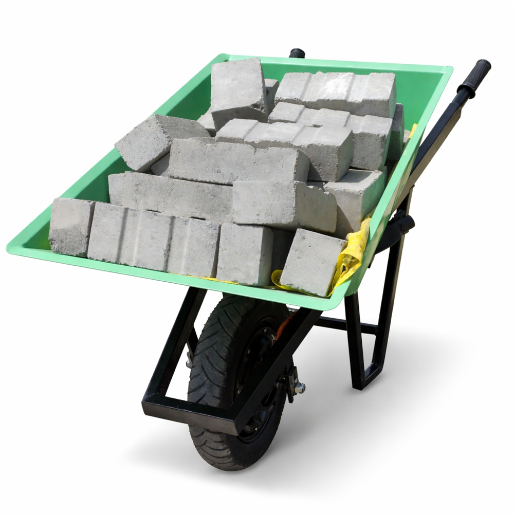 Electric Wheelbarrow V1 - Application: Material Handling In Warehouses