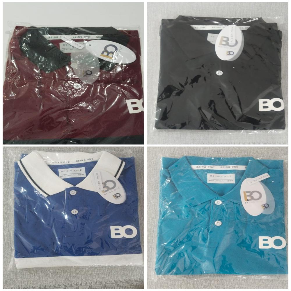 M11562 Mens Collar T-Shirts Assorted