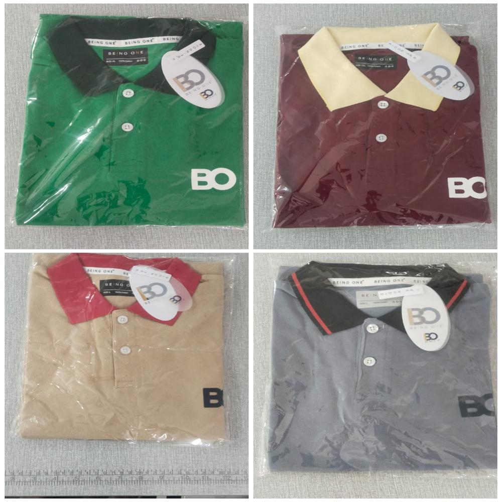 M11562 Mens Collar T-Shirts Assorted