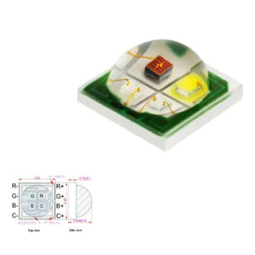 SMD 3535 2W RGBA LED COB