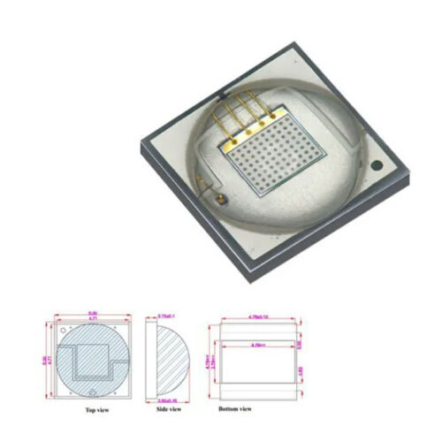 SMD 5050 10W नीला