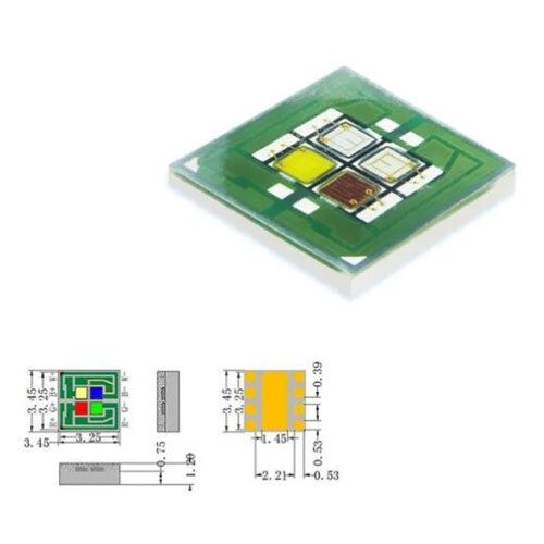 SMD 3535 4W RGBW Square