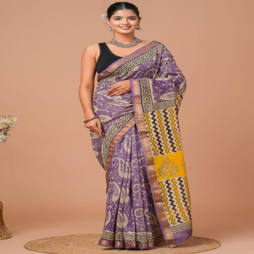 Maheshwari Silk Saree