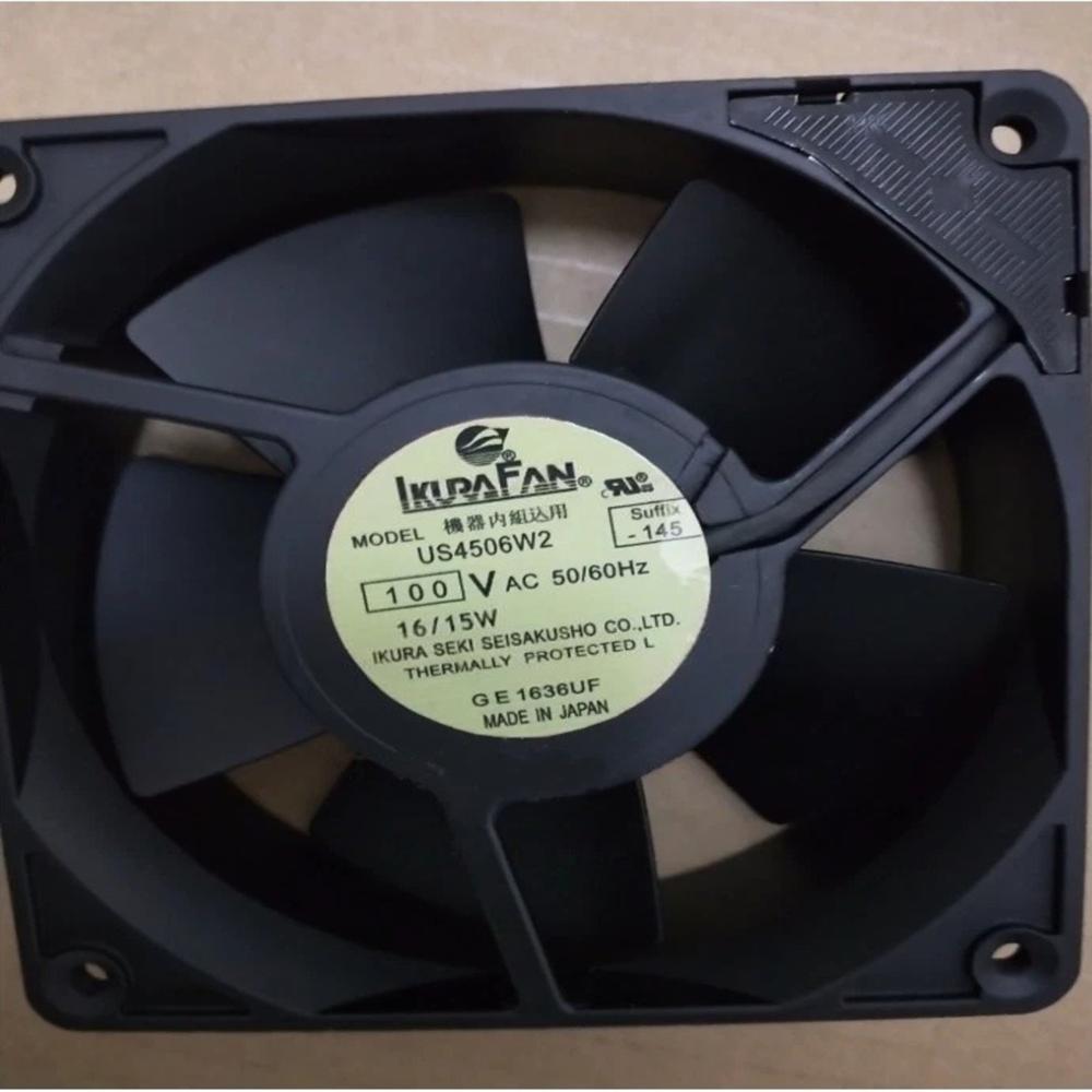 IKURA US4506W2 100V AC 16/15W 12038mm Ball Bearing Industrial Axial Cooling Fan