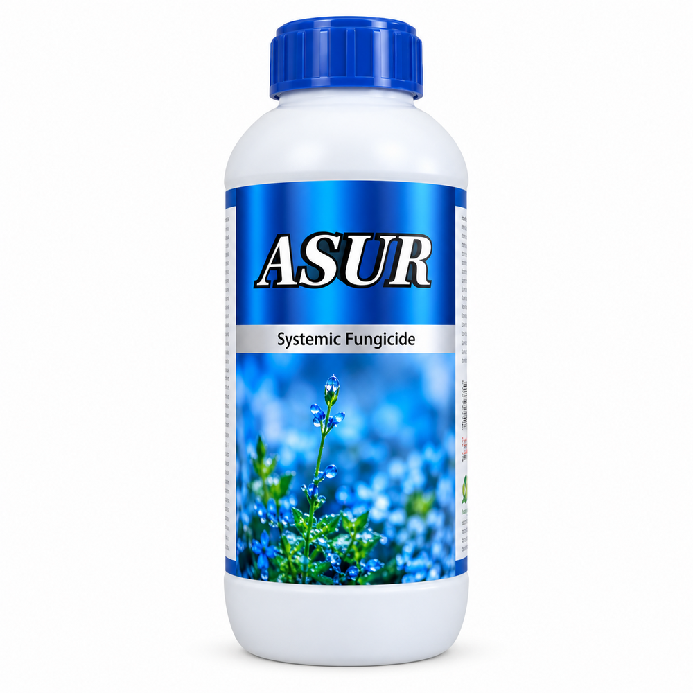 Azoxystrobin 11% + Tebuconazole 18.3% SC - Light Brown Viscous Liquid, Systemic & Contact Fungicide, Suspension Concentrate, Water Dispersible, 2 Years Shelf Life